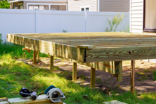 Cost of Elevated Deck Installation in Morgan Hill