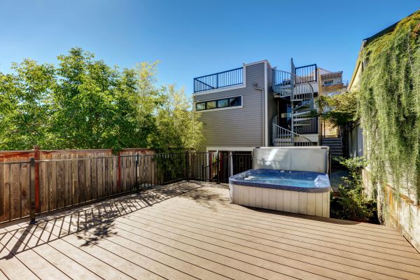 Cost of Hot Tub Deck Installation in Morgan Hill