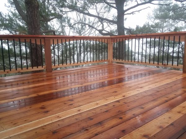 Cedar Deck Repair in Morgan Hill